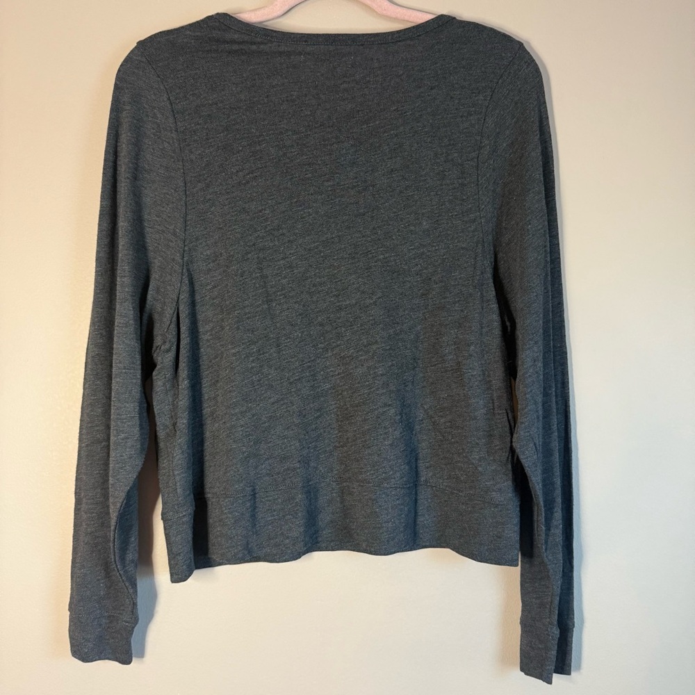MADEWELL Highpoint Dolman-Sleeve Tee Top Charcoal Gray SZ/MED - Picture 8 of 8